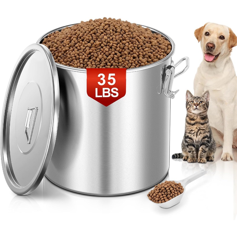 Food Storage Airtight - Contenitore ermetico in acciaio inossidabile per