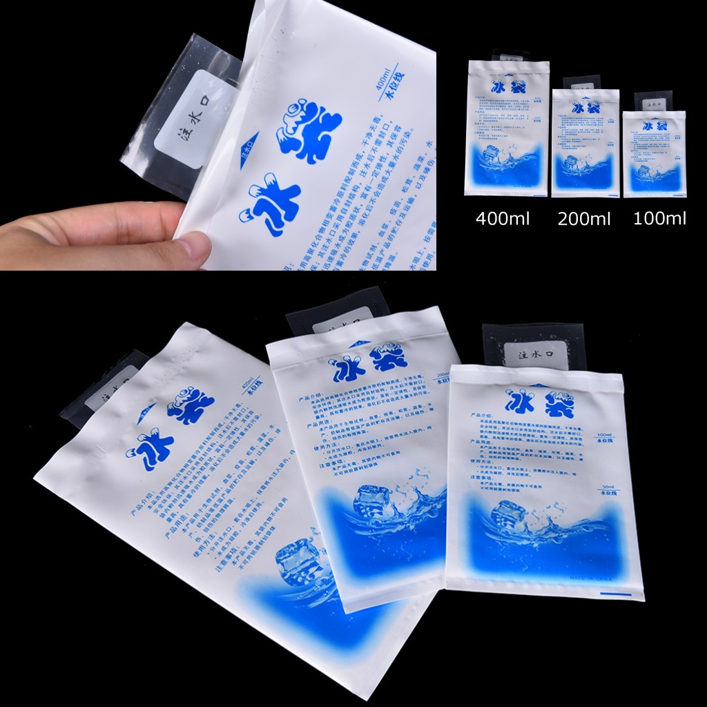 Food Storage Emergency - 5PCS 100/200/400ML impacco di ghiaccio freddo