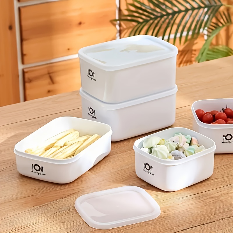 Food Storage Plastic Containers With Lids - Contenitore per il pranzo in plastica