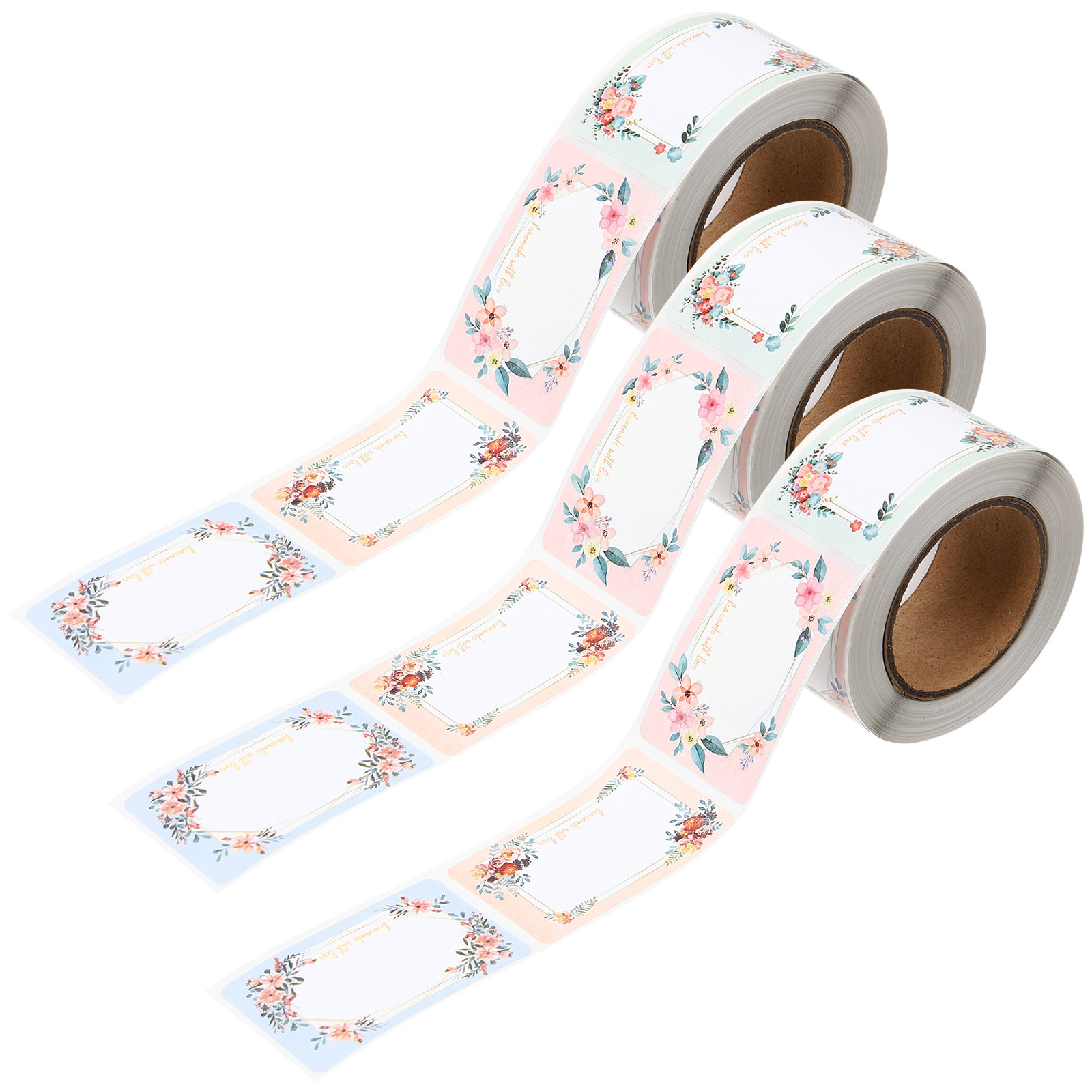 Food Storage Labels - 3 rotoli di etichette adesive personalizzabili,