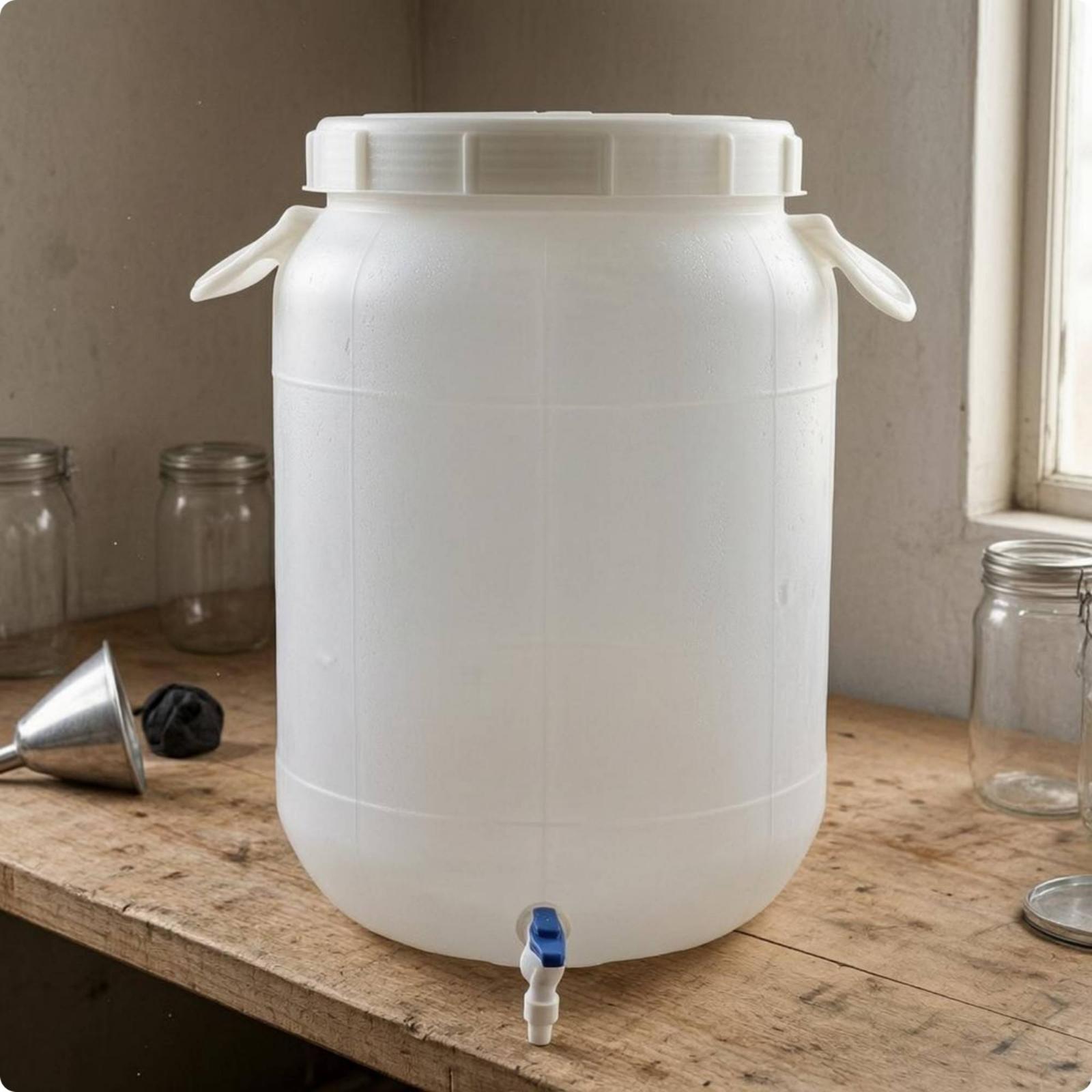 Food Storage Is - Contenitore in Plastica per Alimenti, Barile