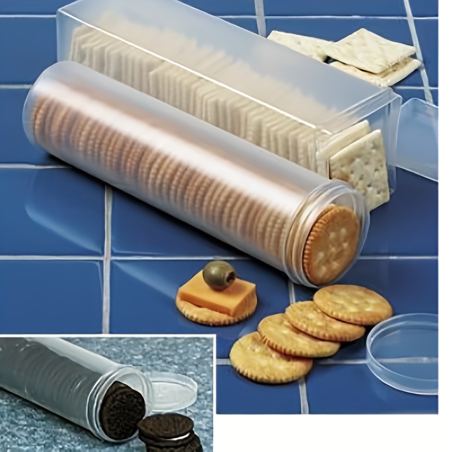 Food Storage Plastic Containers With Lids - Contenitore Rettangolare Trasparente Sigillato per Alimenti