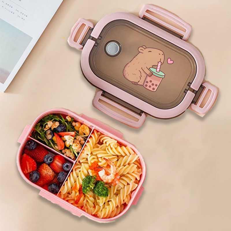 Food Storage Is - Capybara Bento Lunch Box Anime Animali