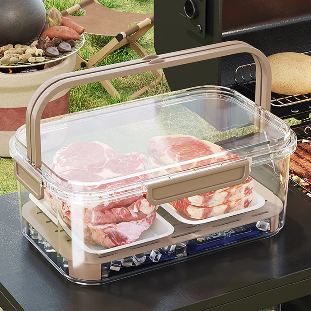 Food Storage Plastic Containers With Lids - Contenitore portatile per la conservazione degli