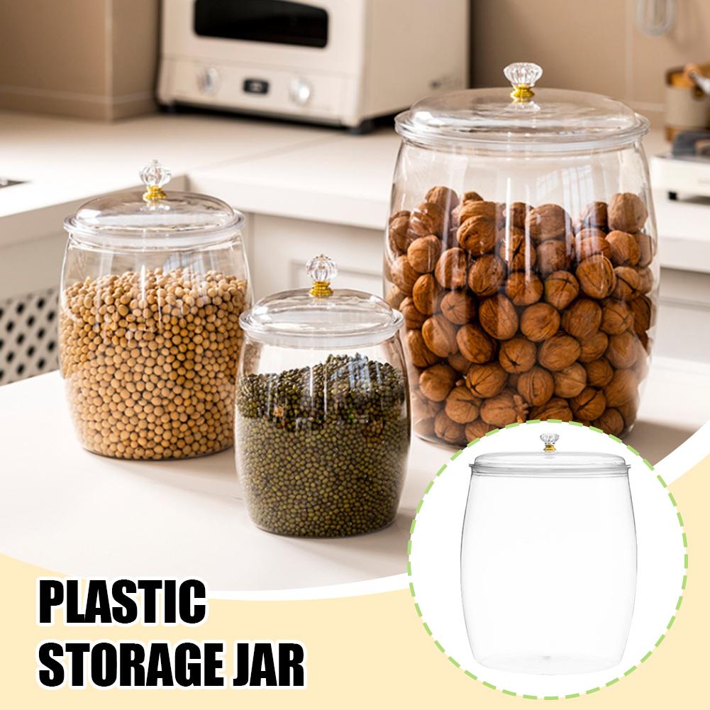 Food Storage Plastic Containers With Lids - Grande Contenitore Trasparente in Plastica con