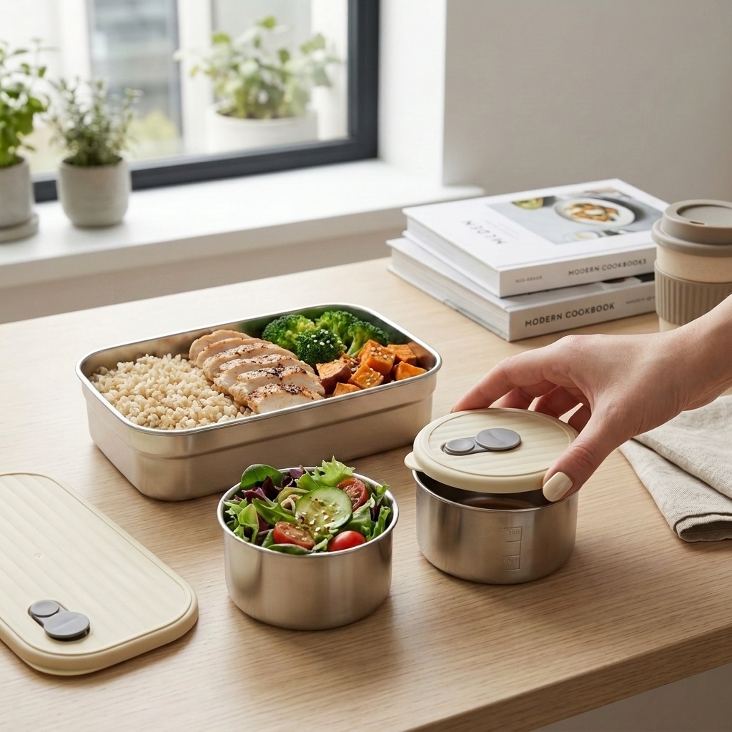 Food Storage Safety - Set di Contenitori per Alimenti in