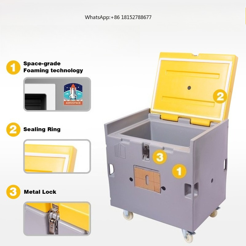 Food Storage Is - Contenitore Isolato per Stoccaggio Ghiaccio Secco