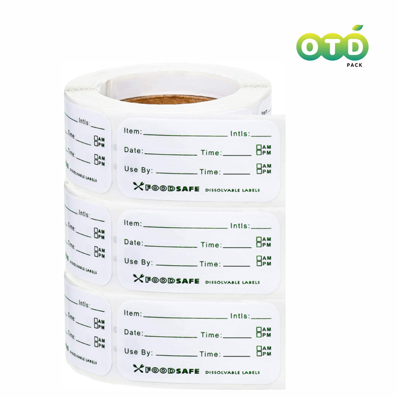 Food Storage Labels - 300/pz Etichette per la conservazione degli