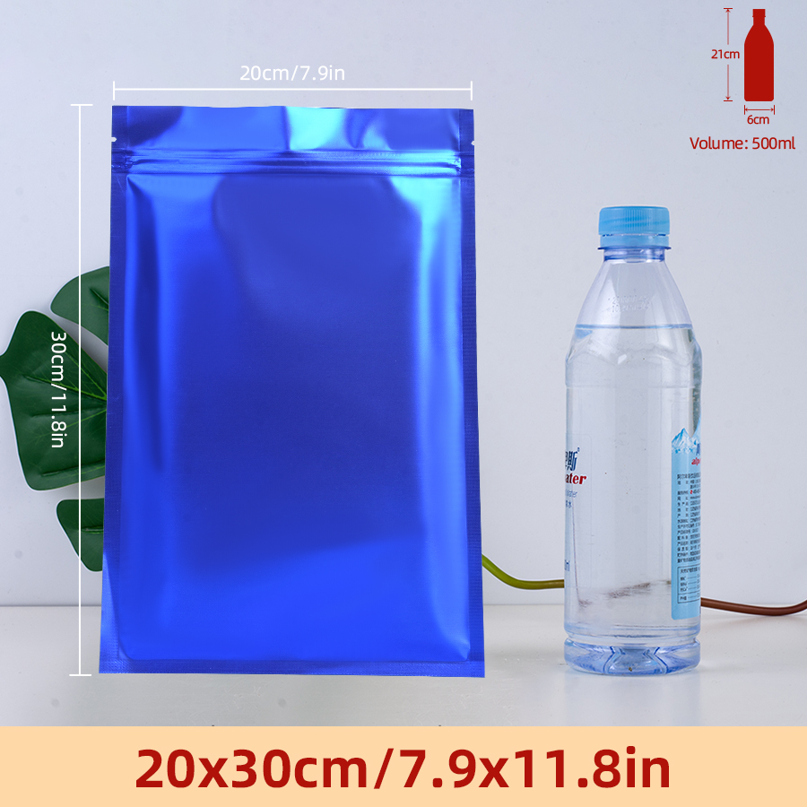 Food Storage Is - 100 buste con cerniera in lamina