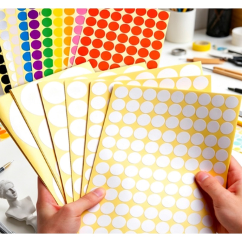 Adesivi a Punti Colorati in 16 - Food Storage Labels recensione e prezzo