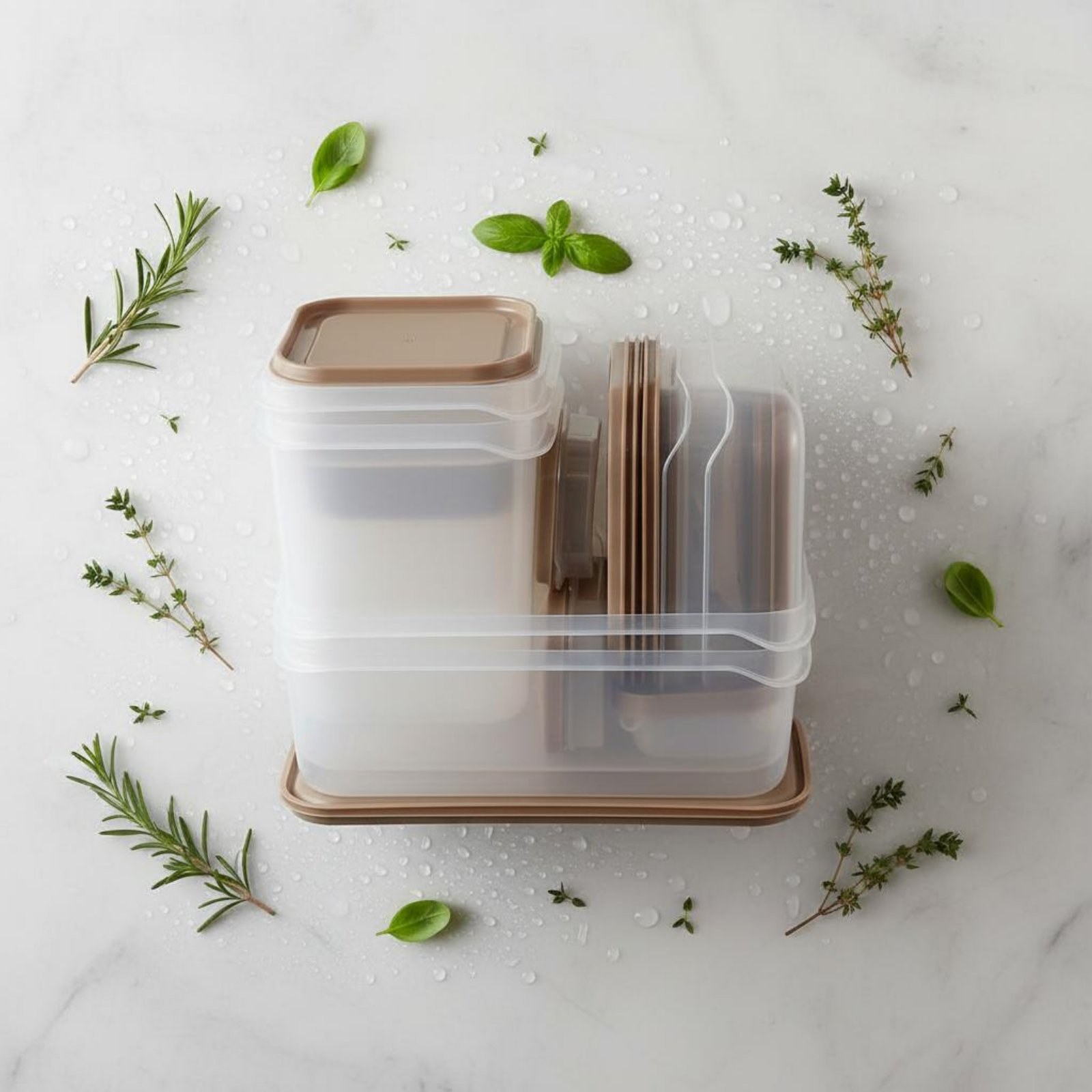 Set di 17 Contenitori per Frig - Food Storage Plastic Containers With Lids recensione e prezzo