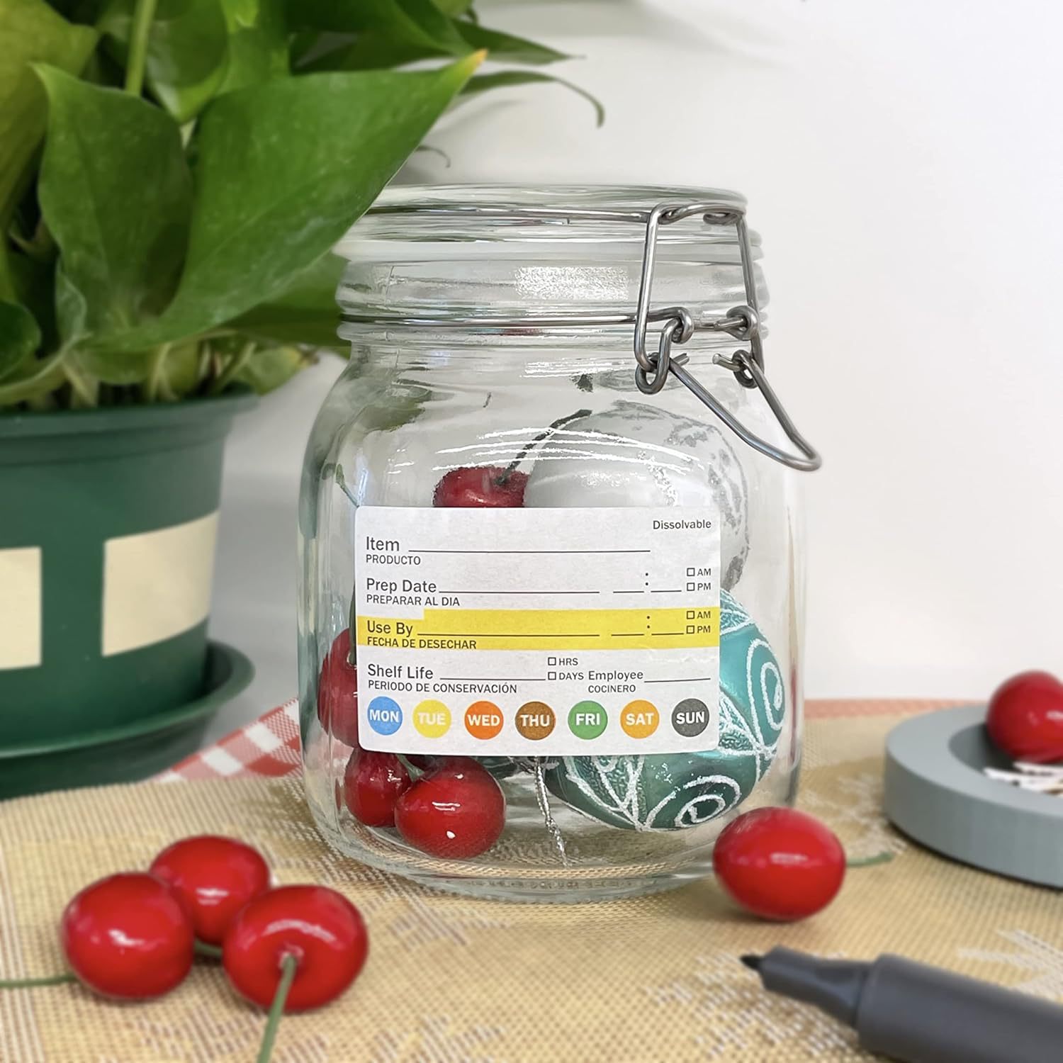 250 Pezzi/Rotolo Etichette Ade - Food Storage Labels recensione e prezzo