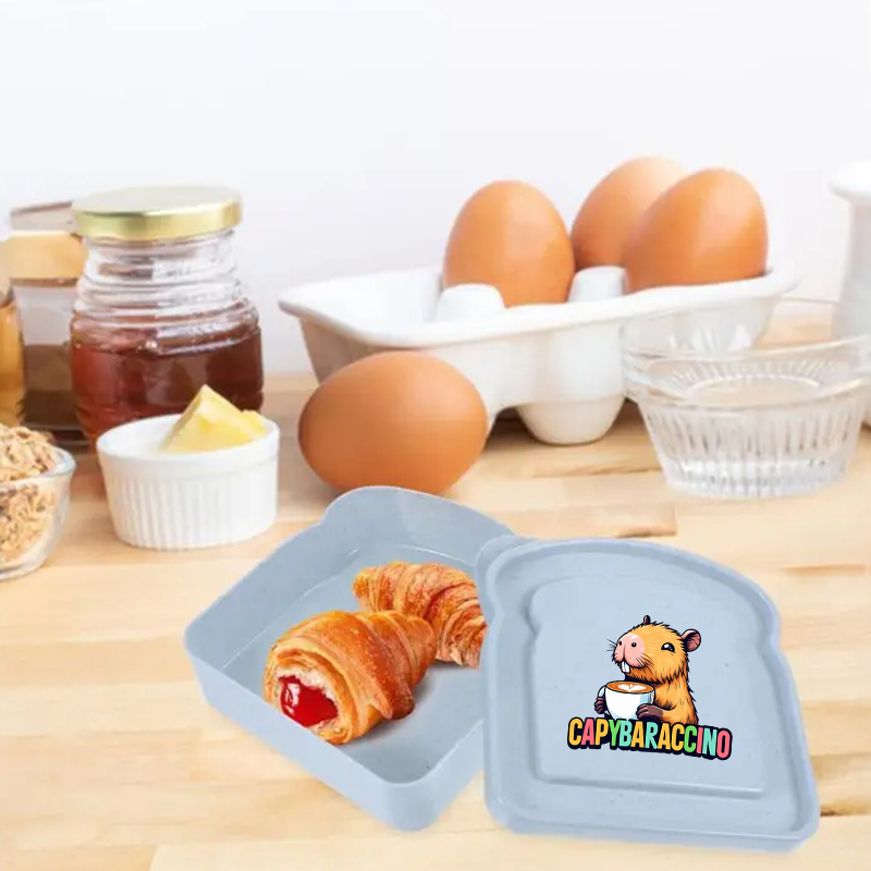 Capibara Sandwich Custodia per - Food Storage Plastic Containers With Lids recensione e prezzo