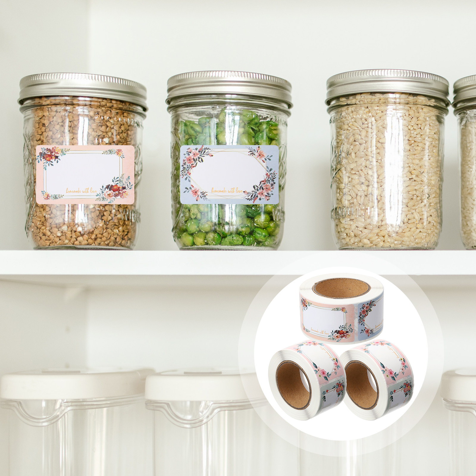 3 rotoli di etichette adesive  - Food Storage Labels recensione e prezzo