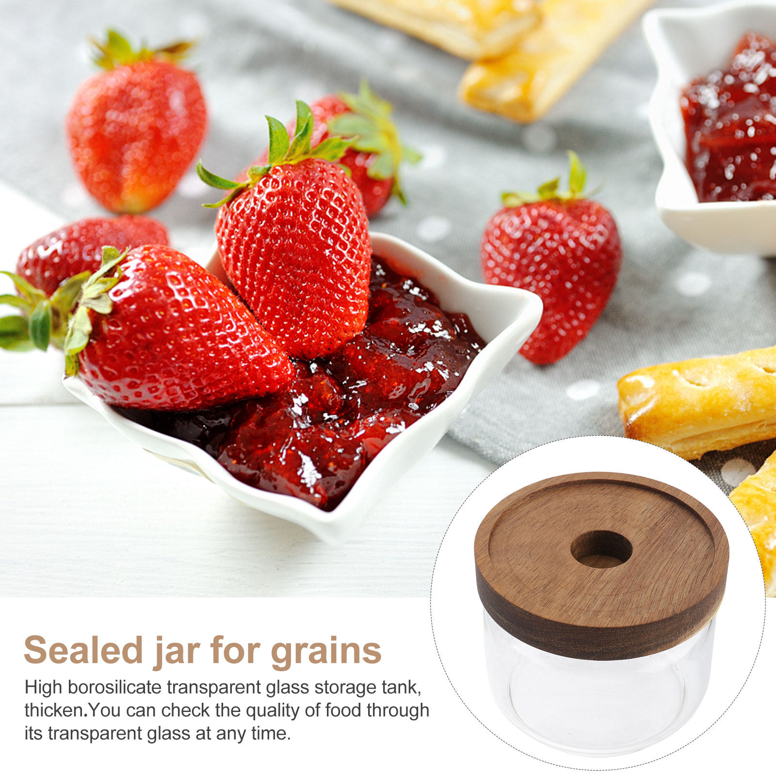 Barattoli in vetro sigillati p - Food Storage Airtight recensione e prezzo