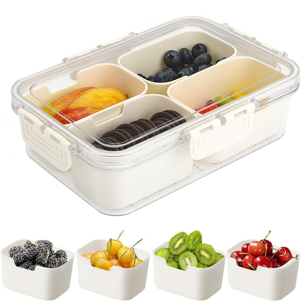 Contenitore Portatile per Alim - Food Storage Plastic Containers With Lids recensione e prezzo