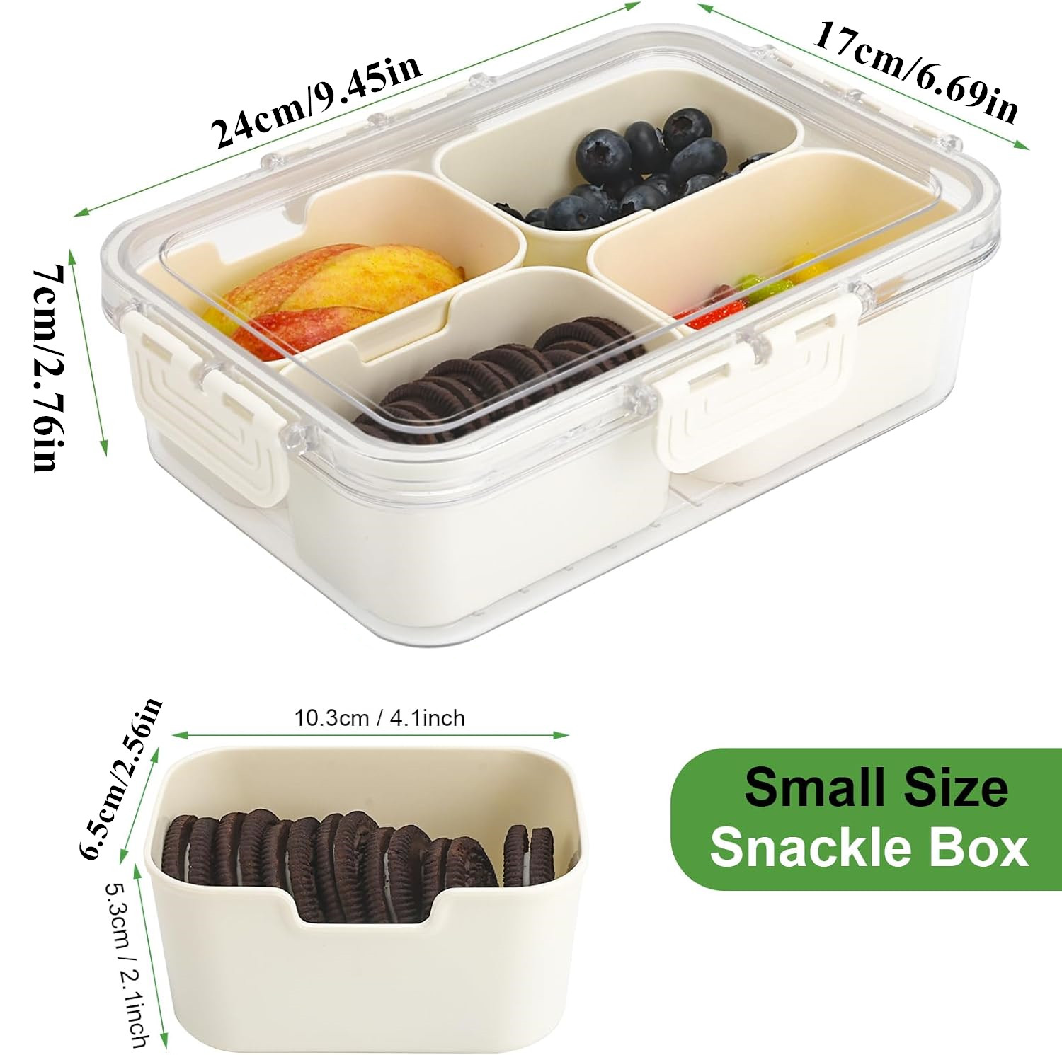 Contenitore Portatile per Alim - Food Storage Plastic Containers With Lids recensione e prezzo