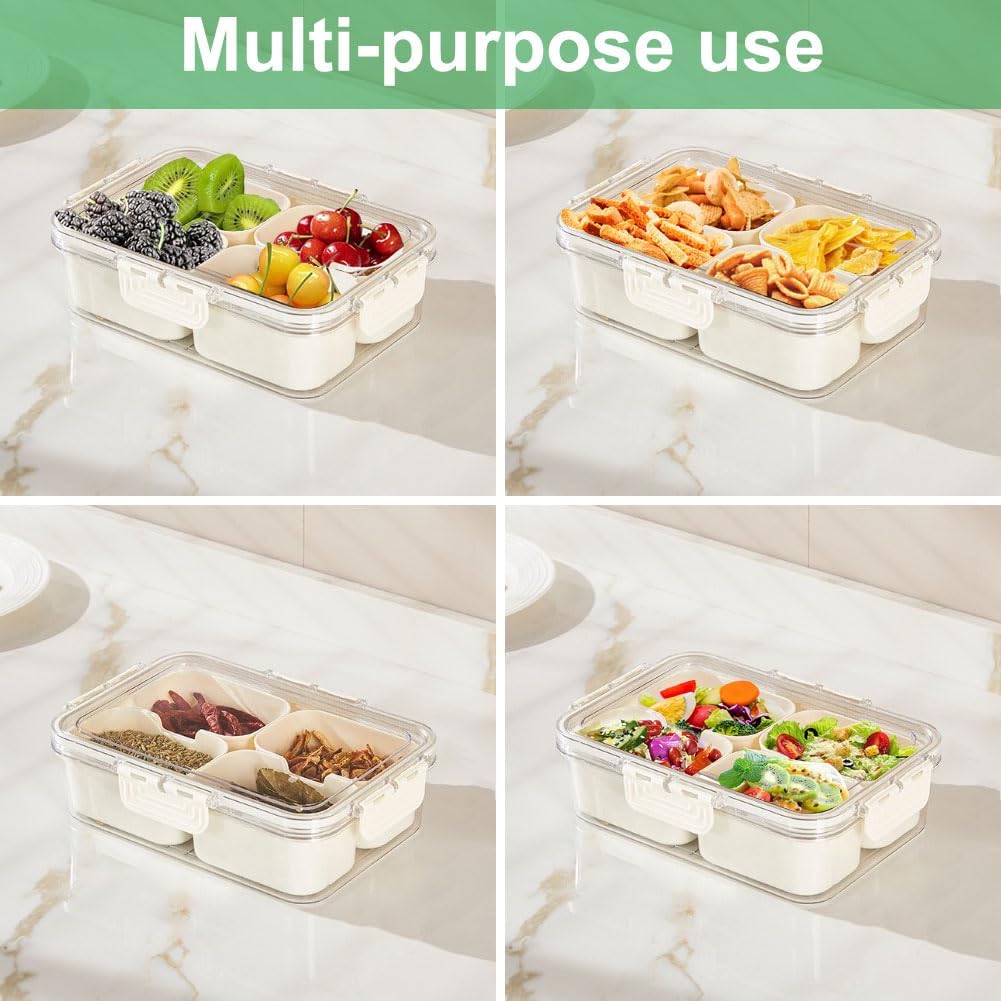 Contenitore Portatile per Alim - Food Storage Plastic Containers With Lids recensione e prezzo