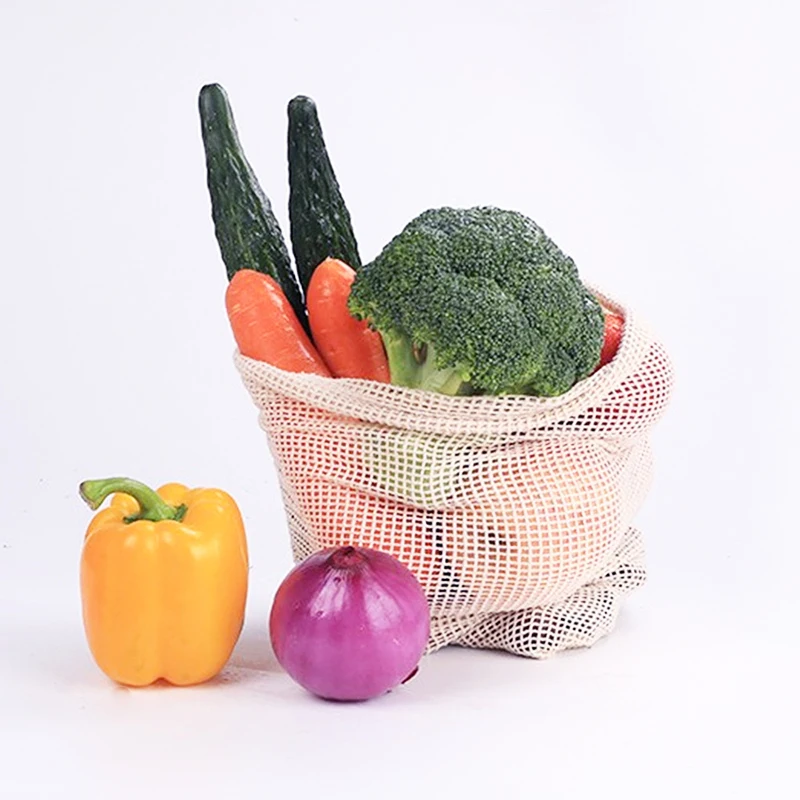 3 6 10pcs Riutilizzabili Produ - Produce Bag Reusable Mesh recensione e prezzo