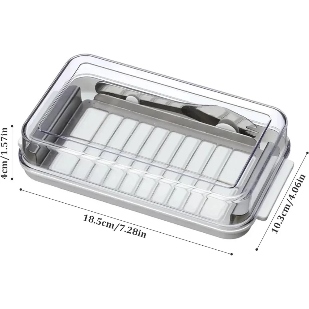 Scatola porta burro Piatto por - Food Storage Airtight recensione e prezzo