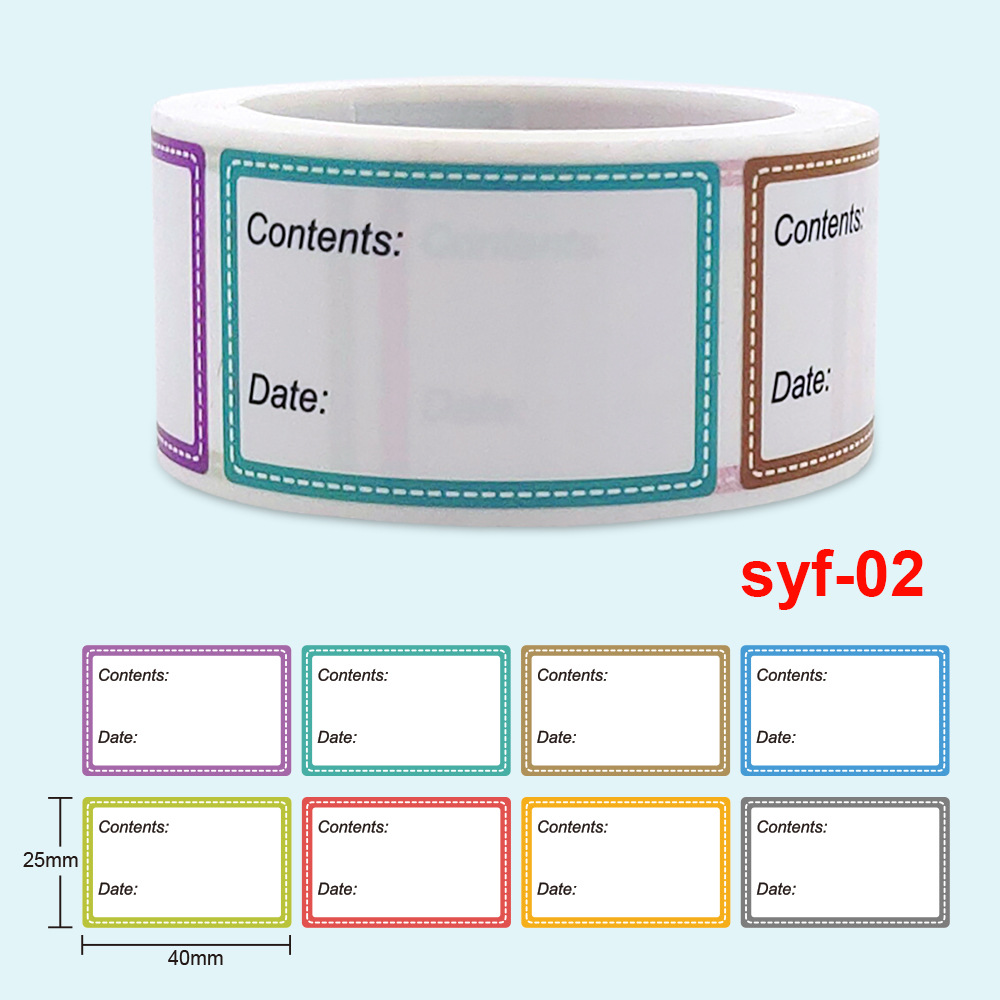 Data sicura Catalogo alimentar - Food Storage Labels recensione e prezzo