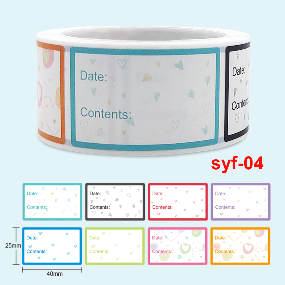 Data sicura Catalogo alimentar - Food Storage Labels recensione e prezzo