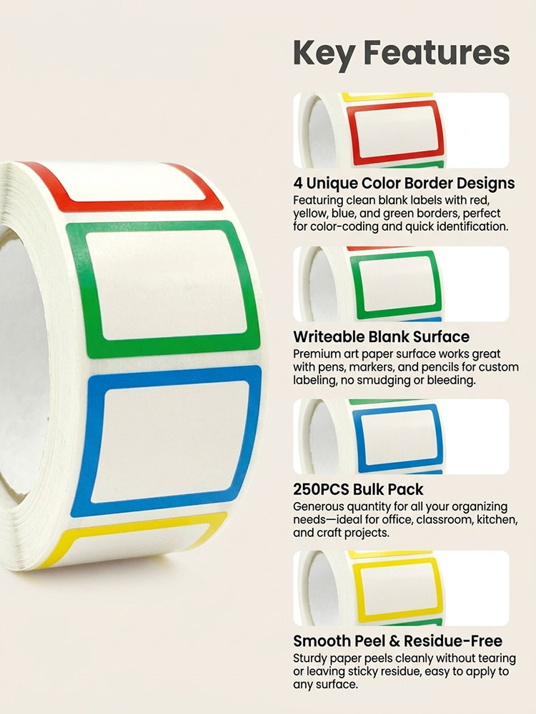 250 Pz/rotolo Nome Libri di St - Food Storage Labels recensione e prezzo