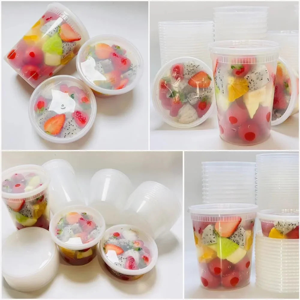 Contenitori per alimenti Deli  - Food Storage Plastic Containers With Lids recensione e prezzo