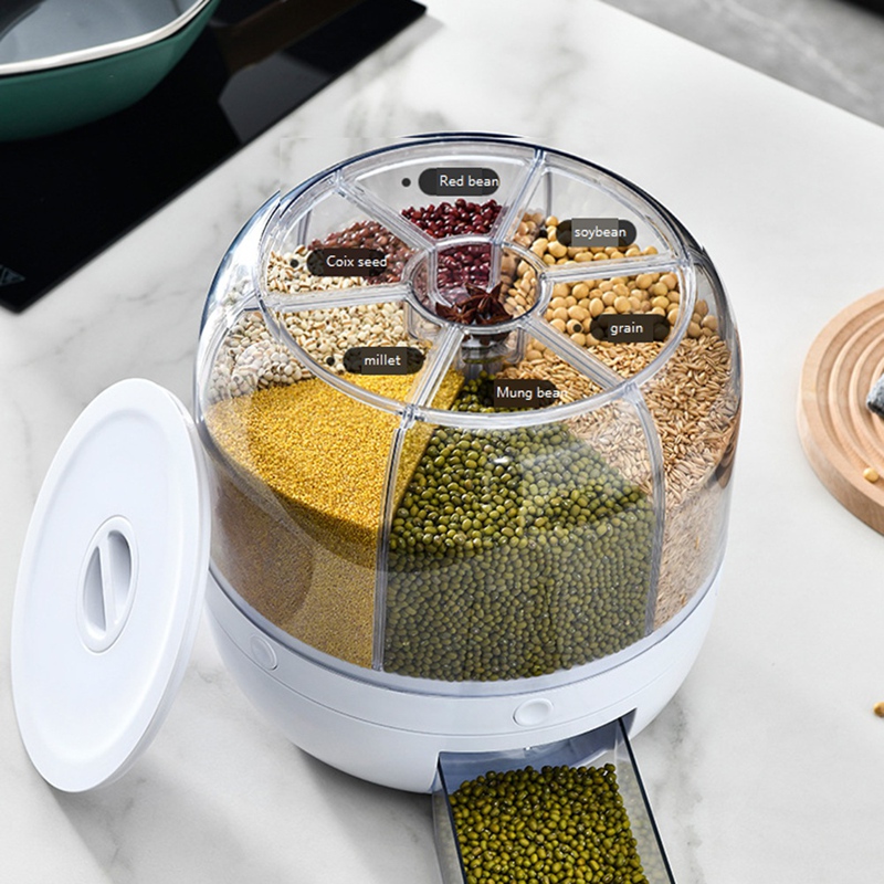 Dispenser per Cereali a 6 Scom - Food Storage Is recensione e prezzo