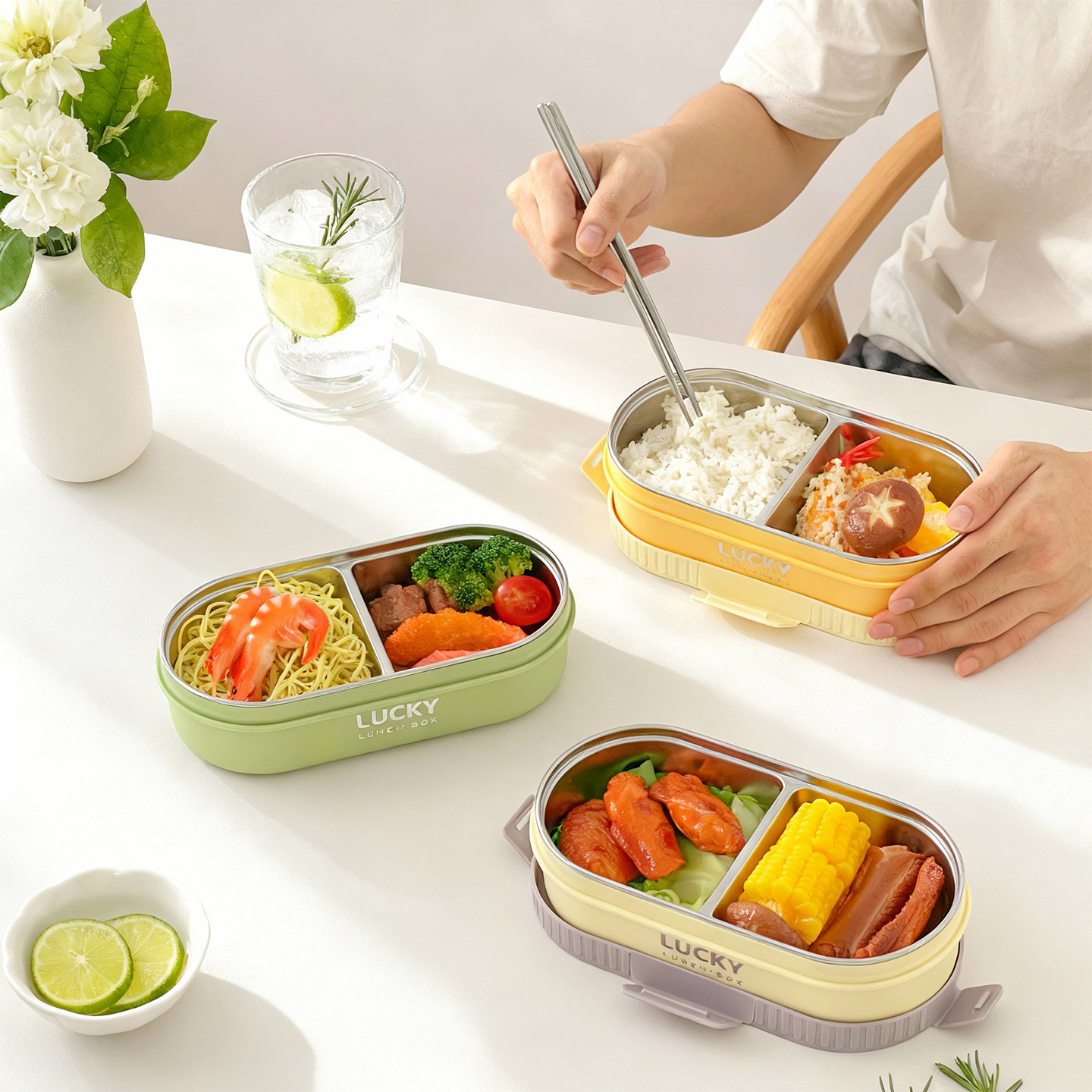 WORTHBUY Scatola per il pranzo - Food Storage Safety recensione e prezzo