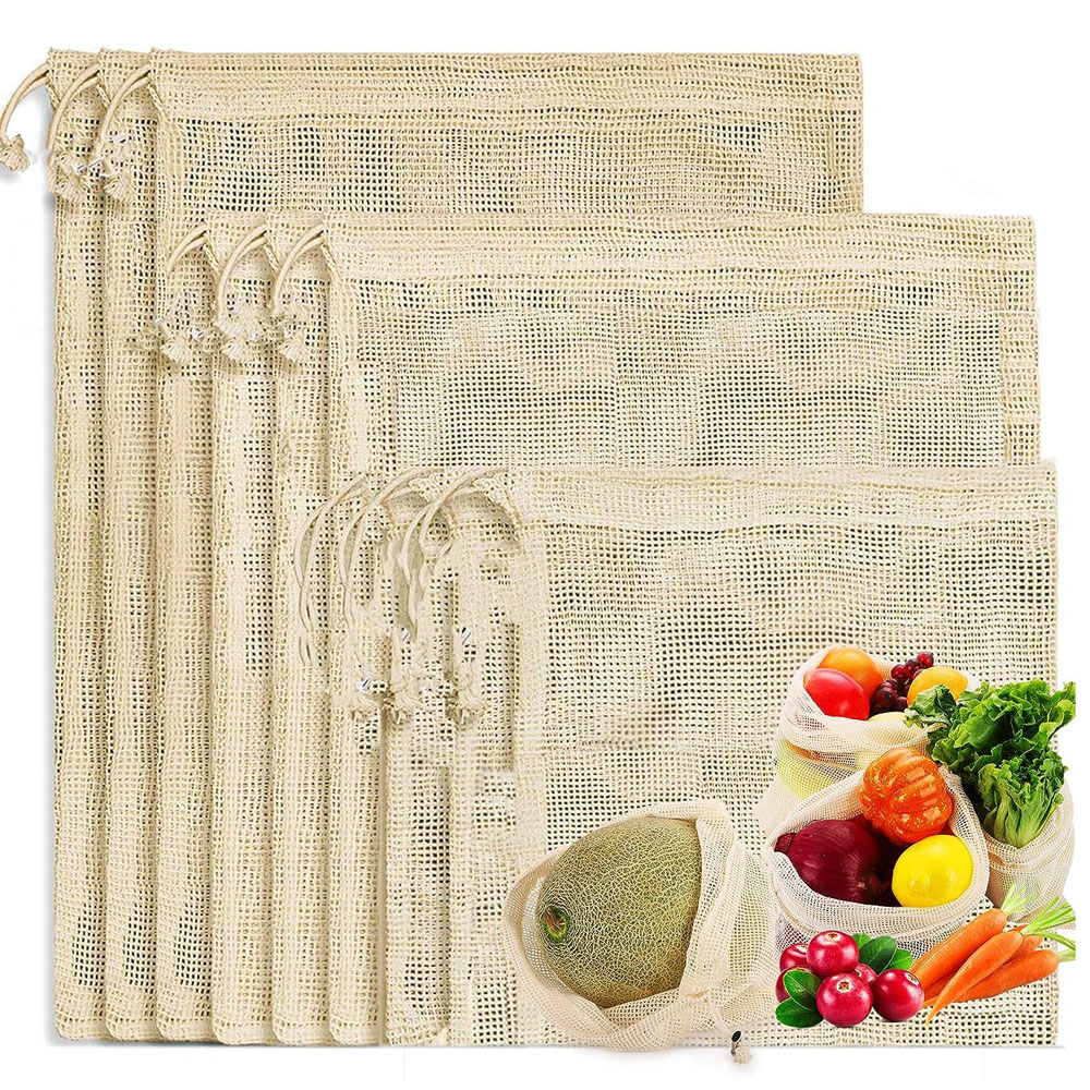 3 sacchetti per la spesa riuti - Produce Bag Reusable Mesh recensione e prezzo