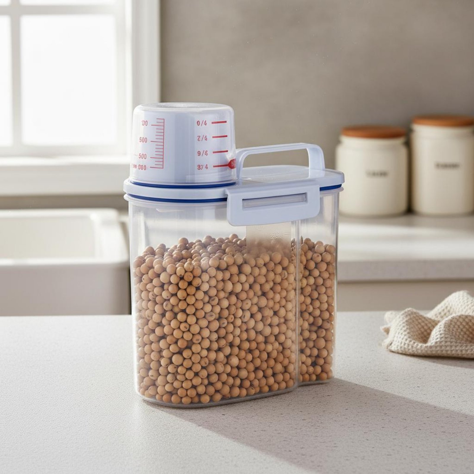 Contenitore per Riso con Barri - Food Storage Airtight recensione e prezzo