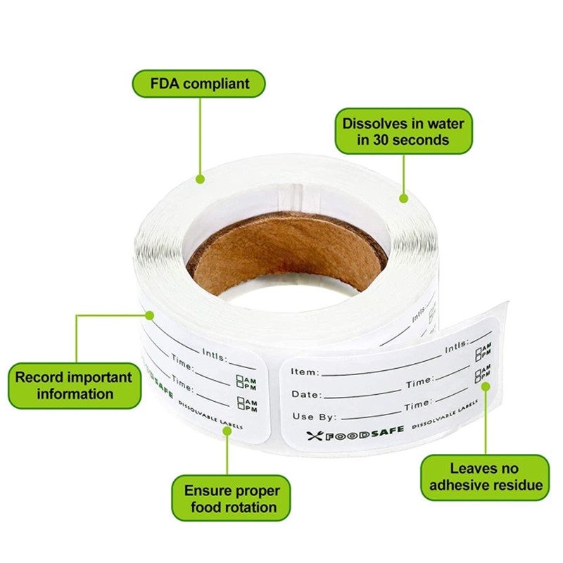 300/pz Etichette per la conser - Food Storage Labels recensione e prezzo