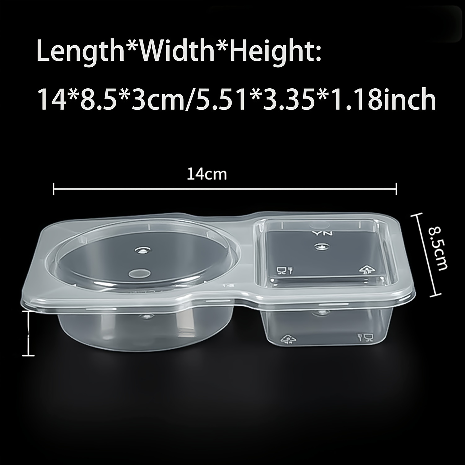 Set di 10 Contenitori per Alim - Food Storage Plastic Containers With Lids recensione e prezzo