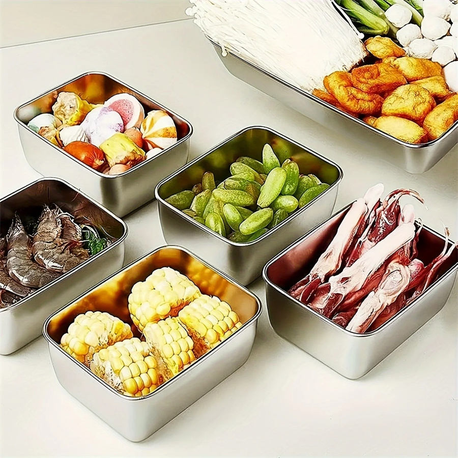 1/3/5 pezzi scatola di conserv - Food Storage Plastic Containers With Lids recensione e prezzo