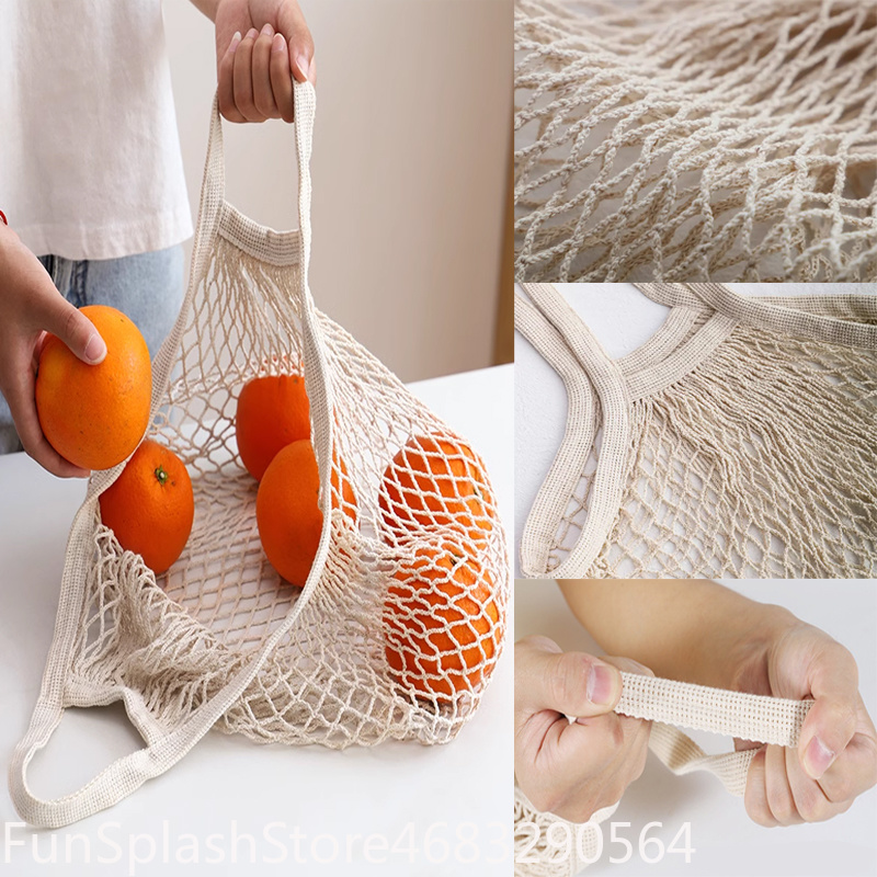 Borsa per la spesa pieghevole  - Produce Bag Reusable Mesh recensione e prezzo