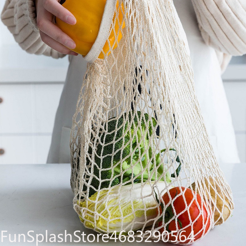 Borsa per la spesa pieghevole  - Produce Bag Reusable Mesh recensione e prezzo